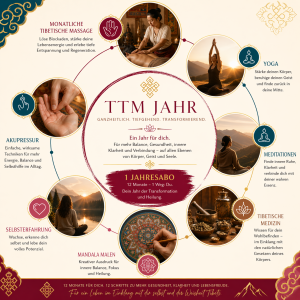 ttm jähr TTM-Jahr mit tibetischer massage, Yoga, Meditation, selbsterfahrung